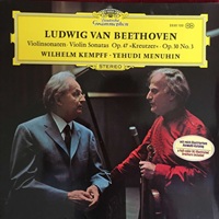  Deutsche Grammophon Stereo : Kempff  - Beethoven Violin Sonatas 8 & 9